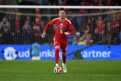 310326 - Wales v Northern Ireland - International Friendly - Joe Rodon of Wales