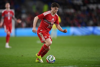 310326 - Wales v Northern Ireland - International Friendly - Daniel James of Wales