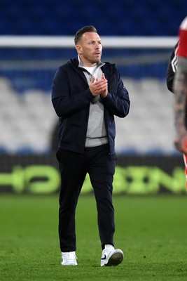 310326 - Wales v Northern Ireland - International Friendly - Craig Bellamy, Wales Manager at full time