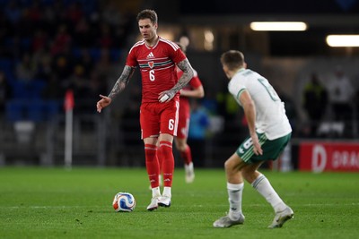 310326 - Wales v Northern Ireland - International Friendly - Joe Rodon of Wales