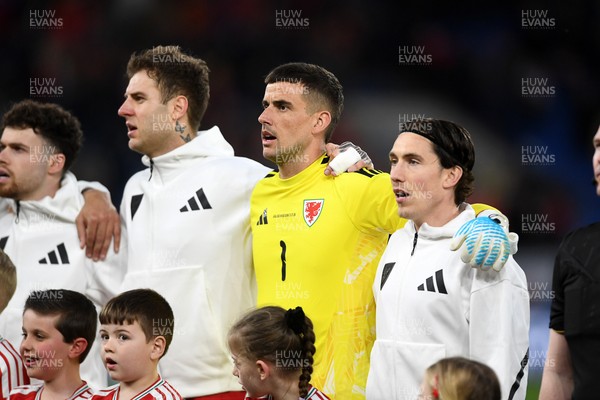 310326 - Wales v Northern Ireland - International Friendly - Wales anthem