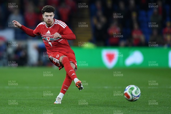310326 - Wales v Northern Ireland - International Friendly - Neco Williams of Wales