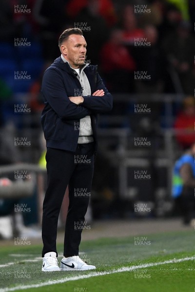 310326 - Wales v Northern Ireland - International Friendly - Craig Bellamy, Wales Manager