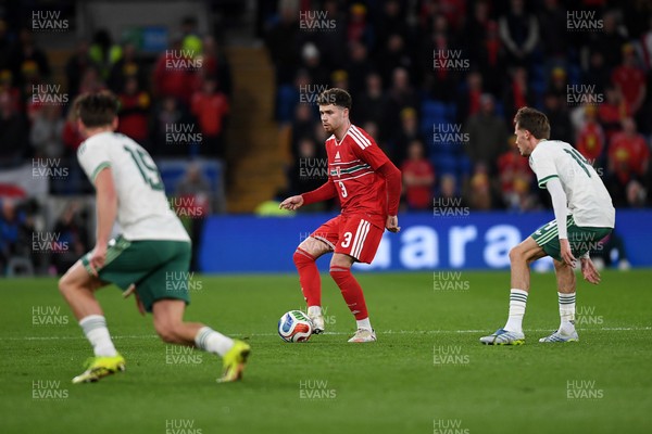 310326 - Wales v Northern Ireland - International Friendly - Neco Williams of Wales