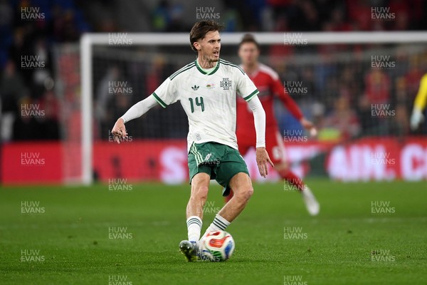 310326 - Wales v Northern Ireland - International Friendly - Isaac Price of Northern Ireland