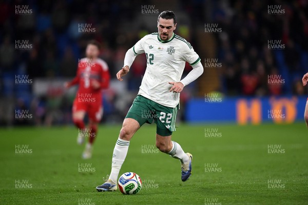 310326 - Wales v Northern Ireland - International Friendly - Ciaron Brown of Northern Ireland
