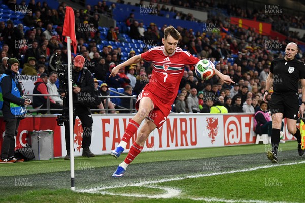310326 - Wales v Northern Ireland - International Friendly - David Brooks of Wales