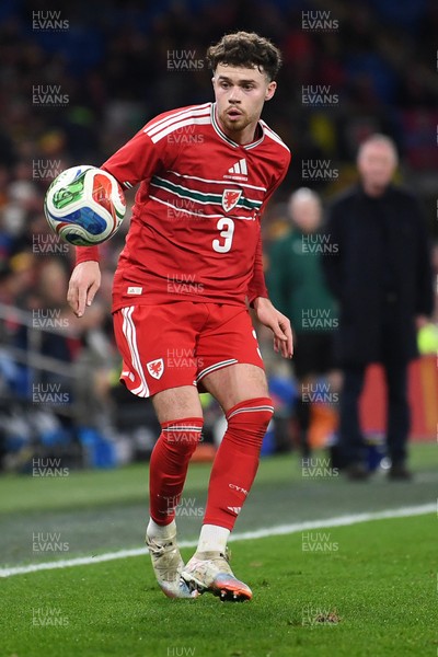310326 - Wales v Northern Ireland - International Friendly - Neco Williams of Wales