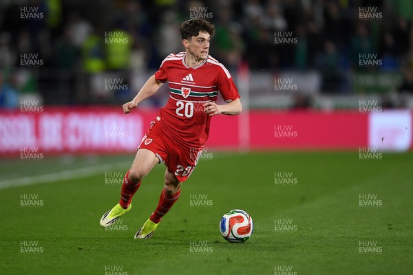 310326 - Wales v Northern Ireland - International Friendly - Daniel James of Wales