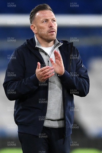310326 - Wales v Northern Ireland - International Friendly - Craig Bellamy, Wales Manager at full time