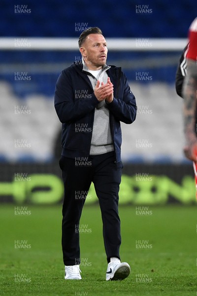 310326 - Wales v Northern Ireland - International Friendly - Craig Bellamy, Wales Manager at full time