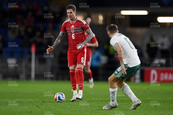 310326 - Wales v Northern Ireland - International Friendly - Joe Rodon of Wales