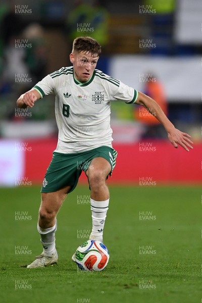 310326 - Wales v Northern Ireland - International Friendly - Callum Marshall of Northern Ireland
