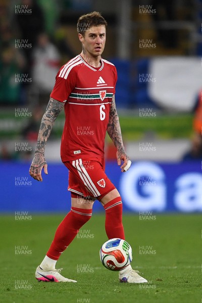 310326 - Wales v Northern Ireland - International Friendly - Joe Rodon of Wales