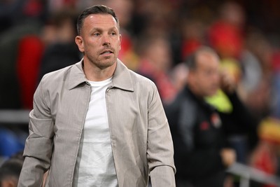011026 - Wales v Norway - UEFA Nations League - Craig Bellamy, Wales Manager