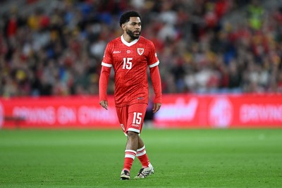 011026 - Wales v Norway - UEFA Nations League - Jay Dasilva of Wales