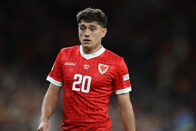 011026 - Wales v Norway - UEFA Nations League - Dan James of Wales