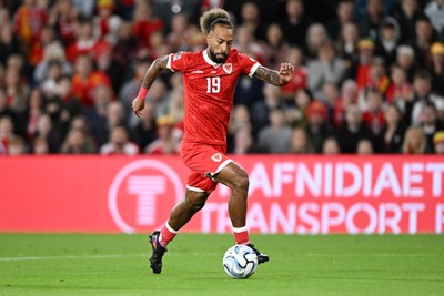 011026 - Wales v Norway - UEFA Nations League - Sorba Thomas of Wales