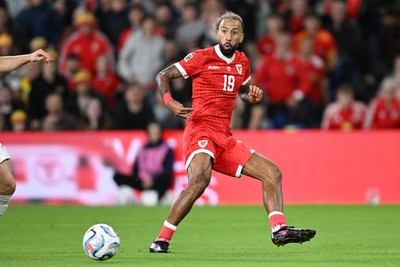 011026 - Wales v Norway - UEFA Nations League - Sorba Thomas of Wales
