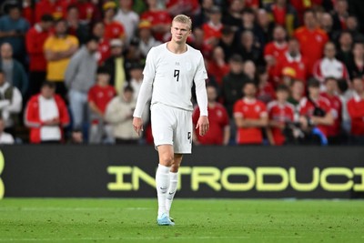 011026 - Wales v Norway - UEFA Nations League - Erling Braut Haaland of Norway