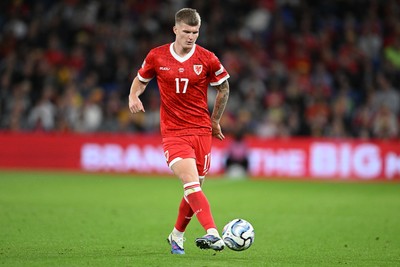 011026 - Wales v Norway - UEFA Nations League - Jordan James of Wales