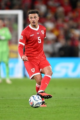 011026 - Wales v Norway - UEFA Nations League - Ethan Ampadu of Wales