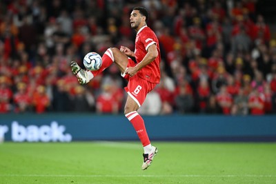 011026 - Wales v Norway - UEFA Nations League - Ben Cabango of Wales