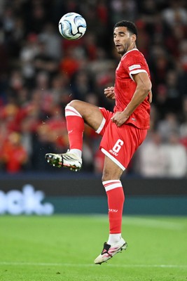 011026 - Wales v Norway - UEFA Nations League - Ben Cabango of Wales