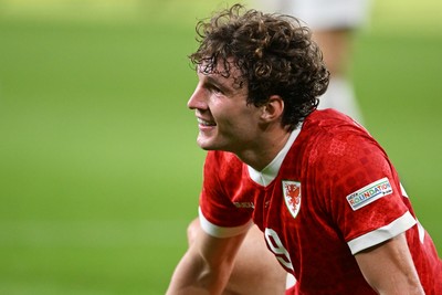 011026 - Wales v Norway - UEFA Nations League - Lewis Koumas of Wales