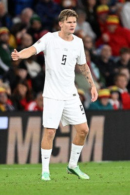 011026 - Wales v Norway - UEFA Nations League - David Moller Wolfe of Norway