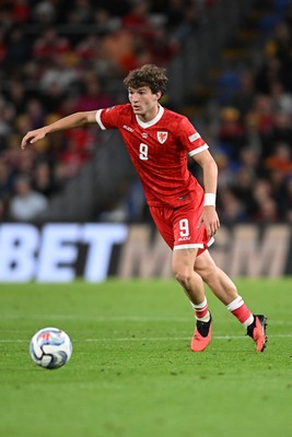 011026 - Wales v Norway - UEFA Nations League - Lewis Koumas of Wales