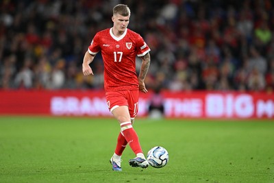 011026 - Wales v Norway - UEFA Nations League - Jordan James of Wales
