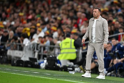 011026 - Wales v Norway - UEFA Nations League - Craig Bellamy, Wales Manager