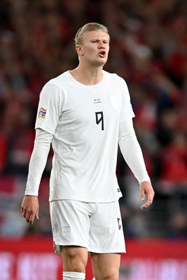 011026 - Wales v Norway - UEFA Nations League - Erling Braut Haaland of Norway