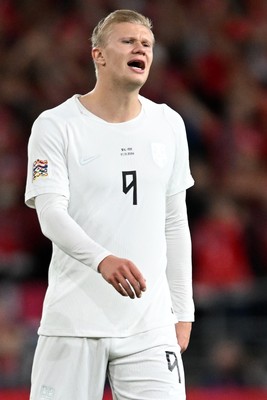 011026 - Wales v Norway - UEFA Nations League - Erling Braut Haaland of Norway