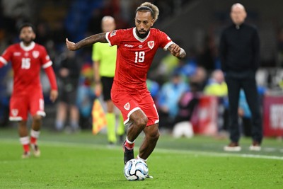 011026 - Wales v Norway - UEFA Nations League - Sorba Thomas of Wales