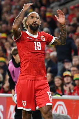 011026 - Wales v Norway - UEFA Nations League - Sorba Thomas of Wales