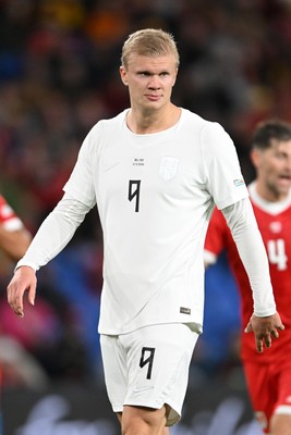 011026 - Wales v Norway - UEFA Nations League - Erling Braut Haaland of Norway