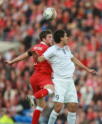12.11.11 -  Wales v Norway, International Friendly -  Wales' Adam Matthews and Norway's Mohammed Abdellaoue compete for the ball 