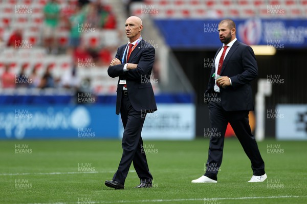 160923 - Wales v Portugal - Rugby World Cup France 2023 - Pool C - Portugal Head Coach Patrice Lagisquet 