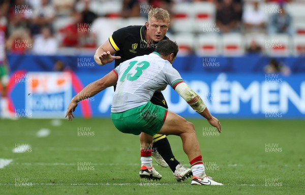 160923 - Wales v Portugal - Rugby World Cup France 2023 - Pool C - Jac Morgan of Wales