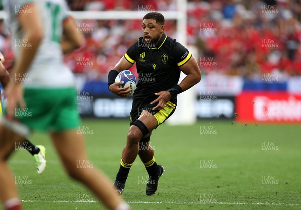 160923 - Wales v Portugal - Rugby World Cup France 2023 - Pool C - Taulupe Faletau of Wales 