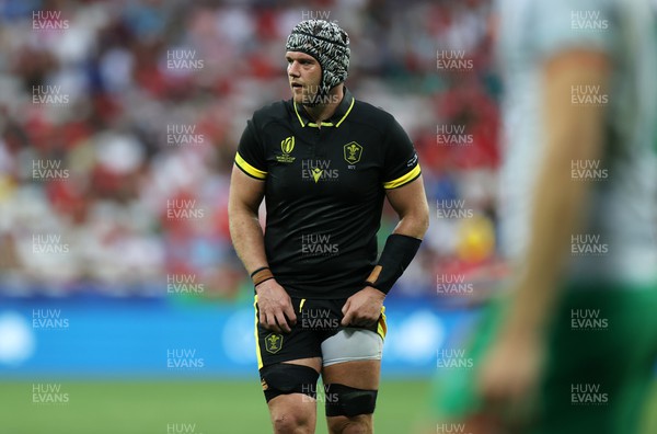 160923 - Wales v Portugal - Rugby World Cup France 2023 - Pool C - Dan Lydiate of Wales 