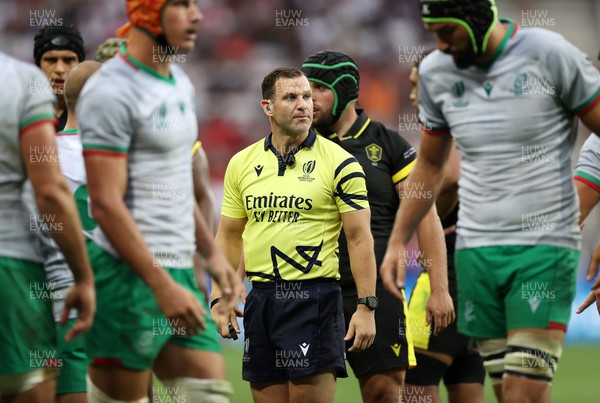 160923 - Wales v Portugal - Rugby World Cup France 2023 - Pool C - Referee Karl Dickson 