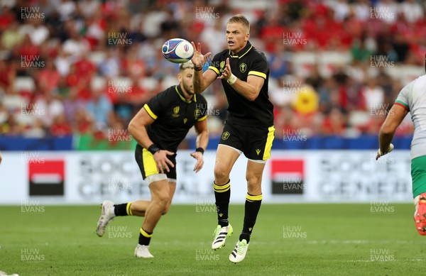 160923 - Wales v Portugal - Rugby World Cup France 2023 - Pool C - Gareth Anscombe of Wales 