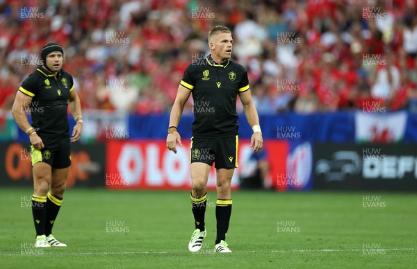 160923 - Wales v Portugal - Rugby World Cup France 2023 - Pool C - Gareth Anscombe of Wales 