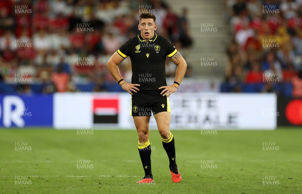 160923 - Wales v Portugal - Rugby World Cup France 2023 - Pool C - Josh Adams of Wales 