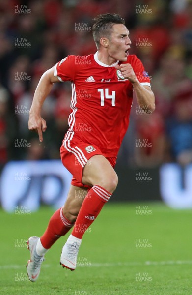 060918 - Wales v Republic of Ireland - UEFA Nations League - Connor Roberts of Wales