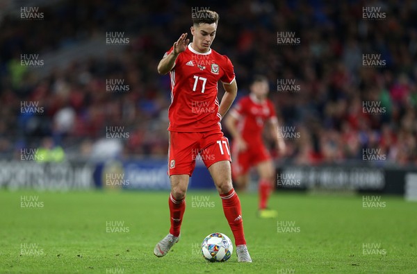 060918 - Wales v Republic of Ireland - UEFA Nations League - Tom Lawrence of Wales