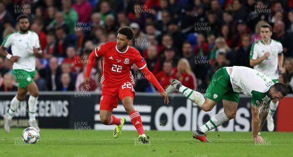060918 - Wales v Republic of Ireland - UEFA Nations League - Tyler Roberts of Wales